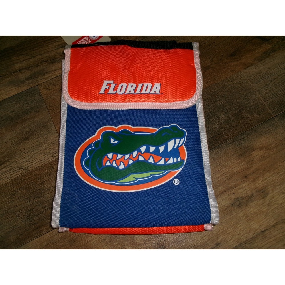 FLORIDA GATORS LUNCH BAG BOX COOOLER 00S Y2K VINTAGE G1